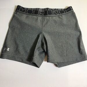 Under Armour Gray Athletic Running Bike Sport Shorts: see measurements XS/S